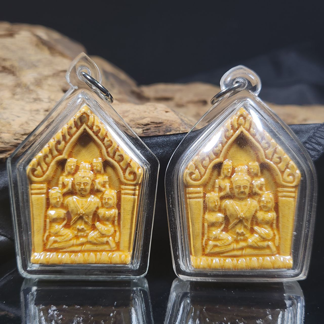 LUANG PHOR UP WAT DONGSALA BE2552坤平（黄色） | Jin Thai Fo Pai
