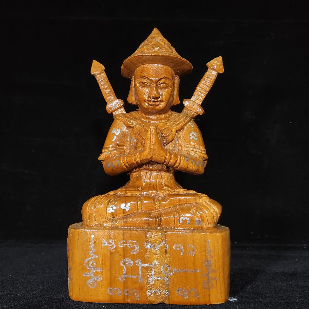 Jin Thai Fo Pai - ARCHAN NUT ARCHAN RICH啊赞纳塔啊赞沥坤平将军（灵木雕）
