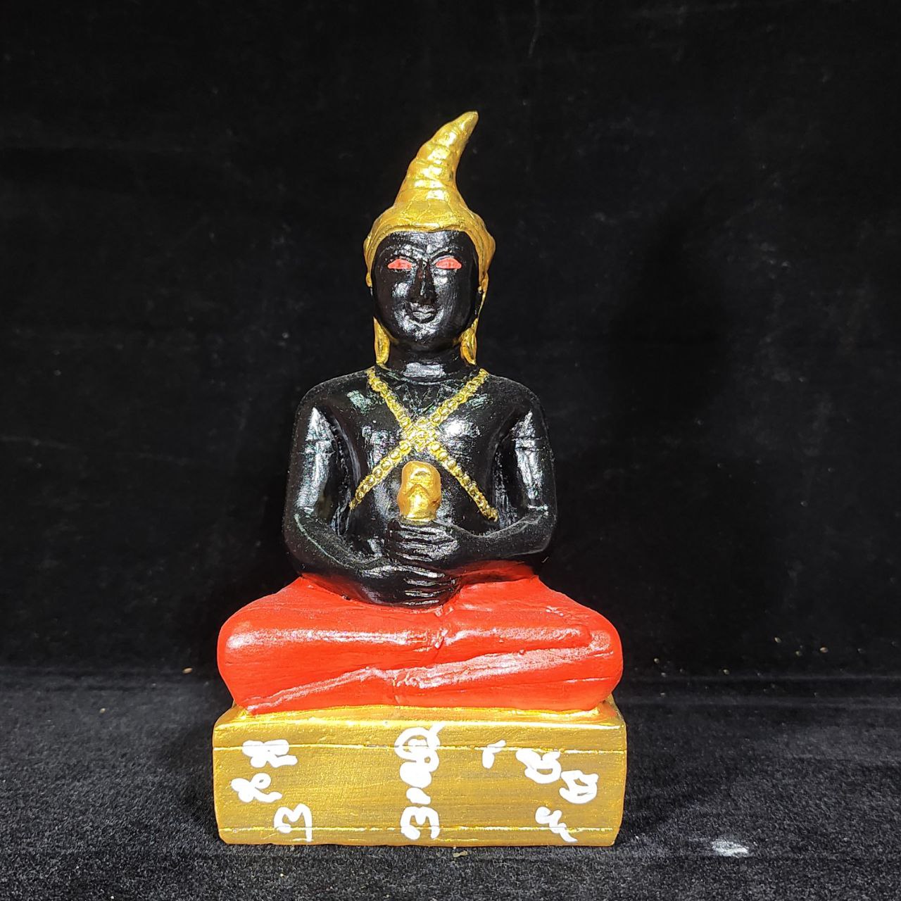 Jin Thai Fo Pai - ARCHAN PUI啊赞博仪红眼帕罂金身供奉型（小尊）
