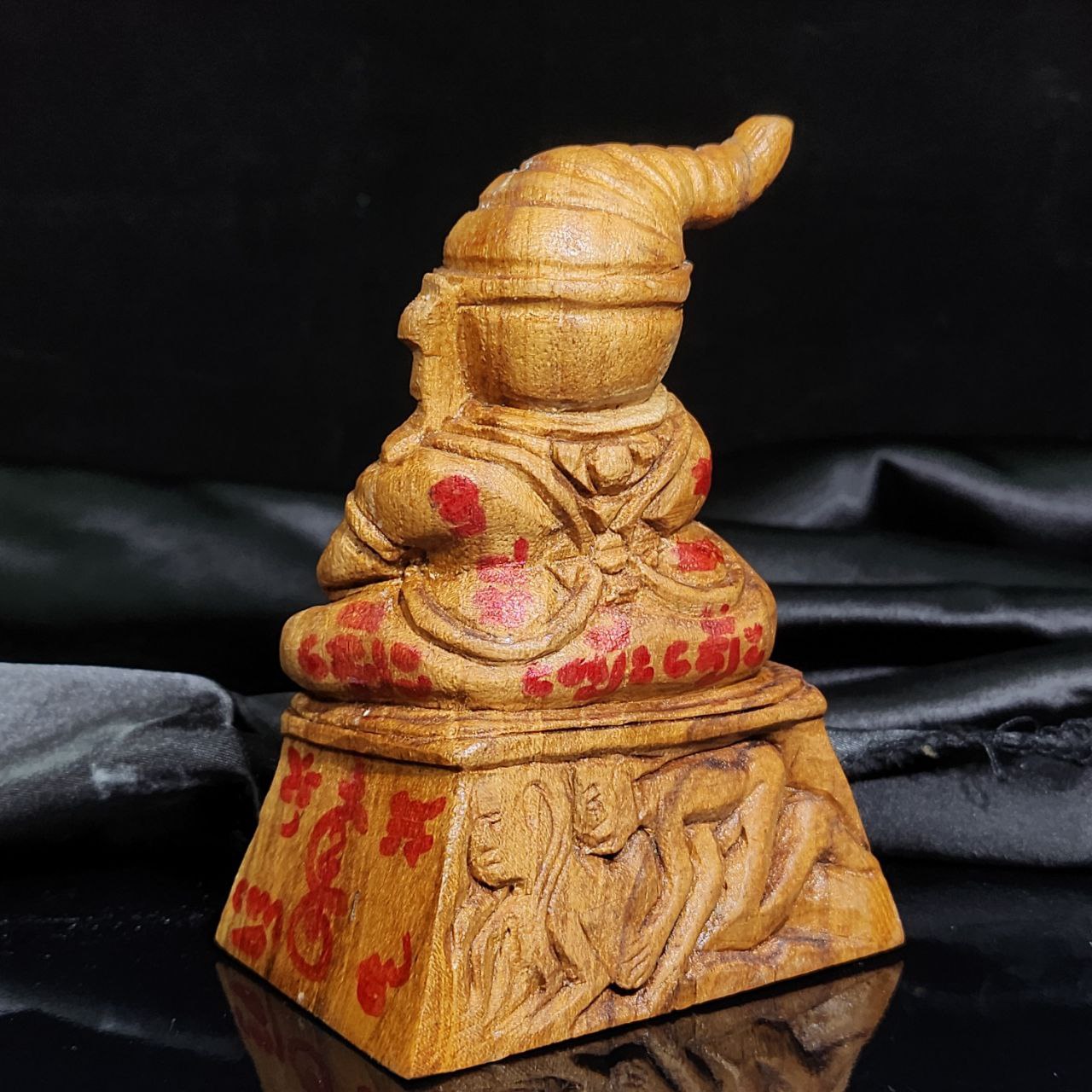 ARCHAN BOY啊赞拜祭祖版情圣帕罂金身（木雕） | Jin Thai Fo Pai