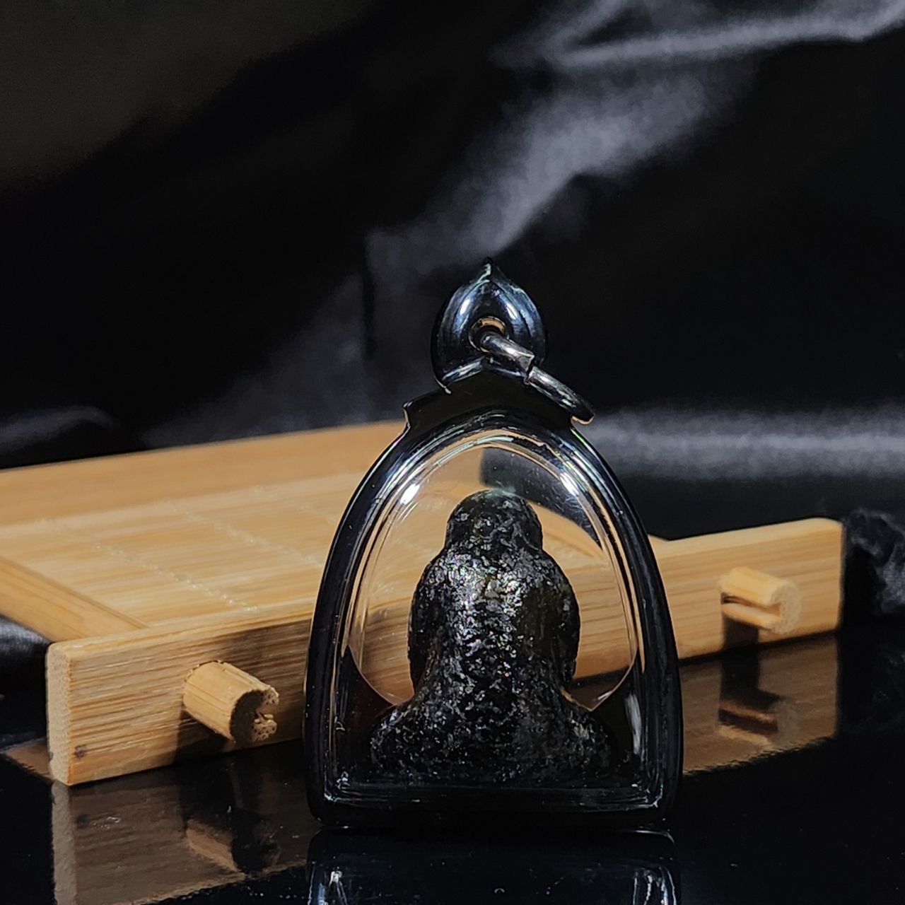 PHOR THAN BOON WAT UTHAMARAM必打(全黑防水壳) 实物1 | Jin Thai Fo Pai