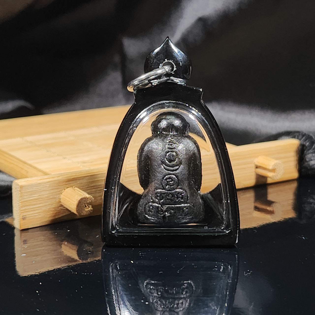 PHOR THAN BOON WAT UTHAMARAM必打(全黑防水壳) 实物2 | Jin Thai Fo Pai