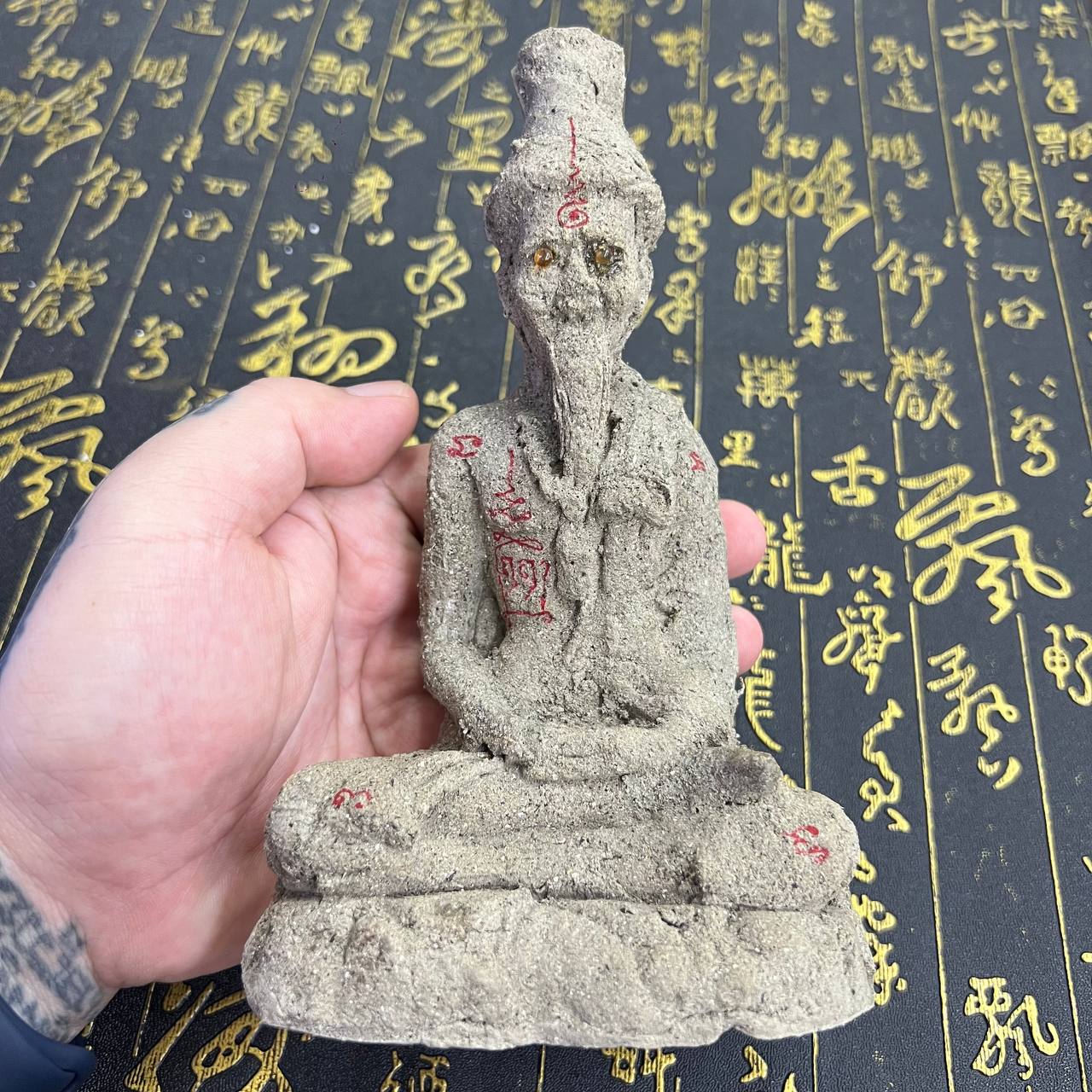 Jin Thai Fo Pai - 阿赞mek纯手工模定制鲁士祖师爷（全阴料)
