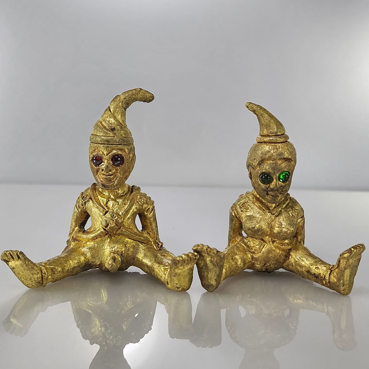 Jin Thai Fo Pai - ARCHAN BOY阿赞拜一期成愿和合达田雅琪(古老混合铜材质)
