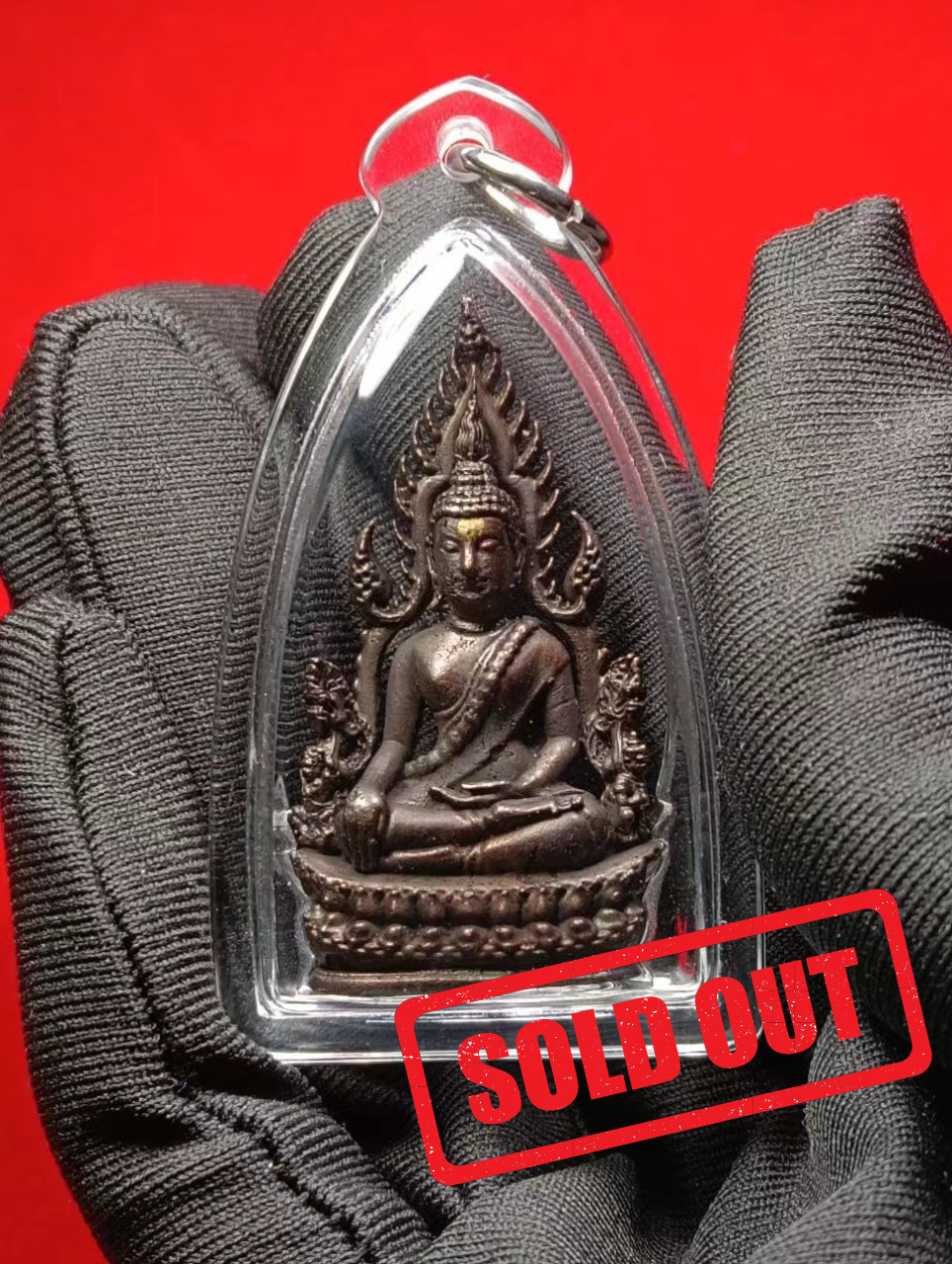 Jin Thai Fo Pai - 龍婆爽頭幫成功佛九寶銅製
Lp shuang phra chinnaraj Roonlek nur nawa loha （附有鉴定卡）