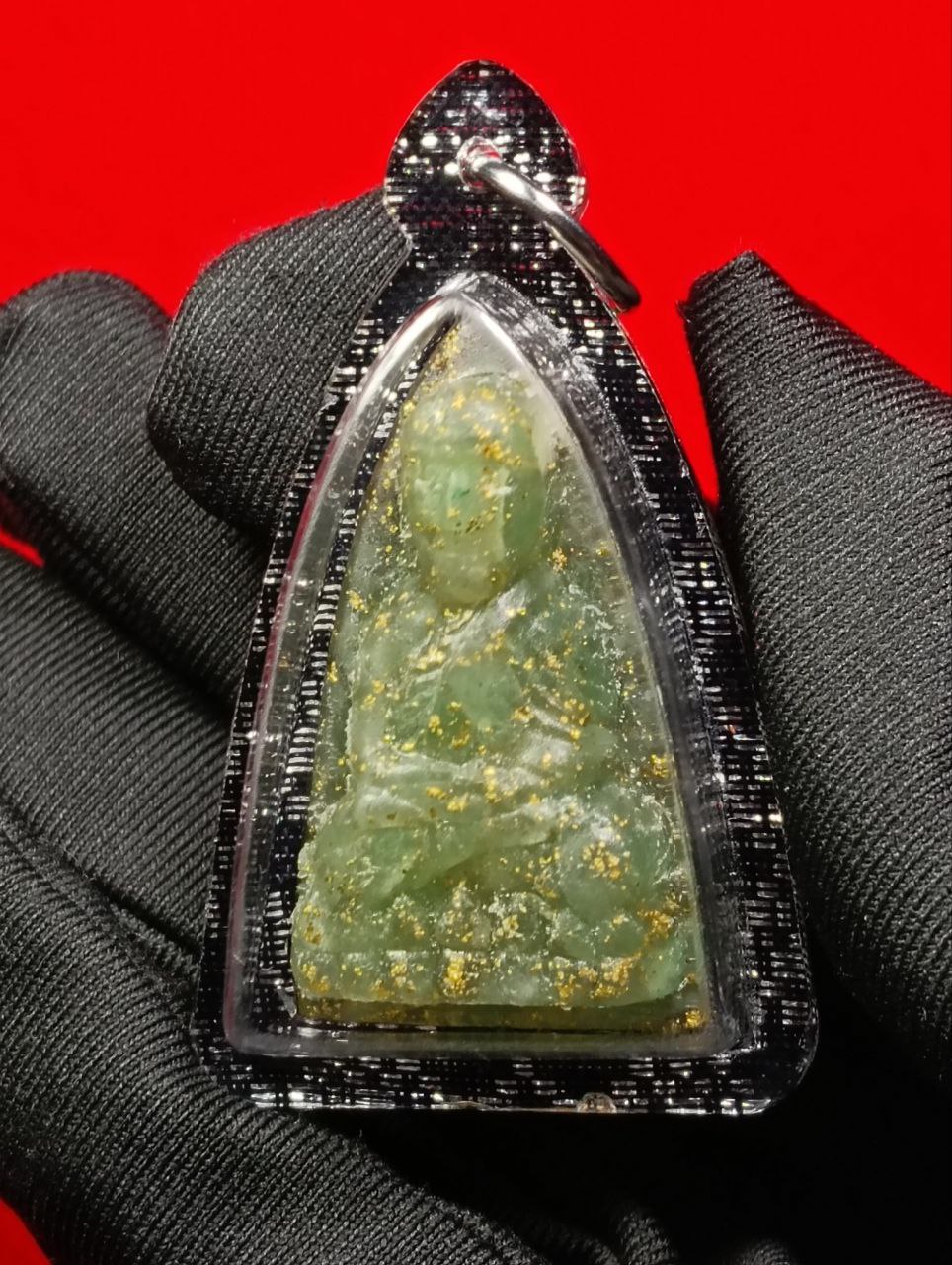 Jin Thai Fo Pai - ARCHAN PRAYOOT啊赞芭玉水晶雕龙婆托（实物4）现物实拍