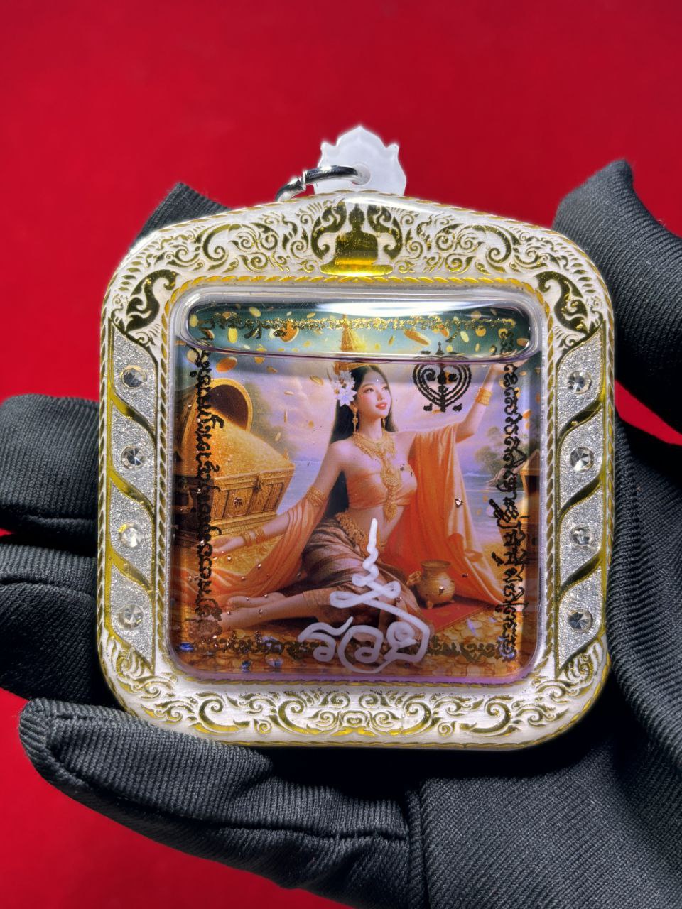啊赞舍卡协和阿赞纳嘎醒—招财女神（现物实拍）
 | Jin Thai Fo Pai