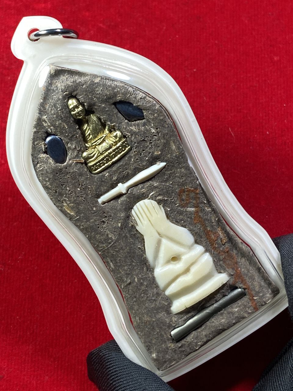 KRUBA KAMPENG古巴康斌佑坤鹏战胜佛督造25枚（象牙白亚克力防水壳） | Jin Thai Fo Pai