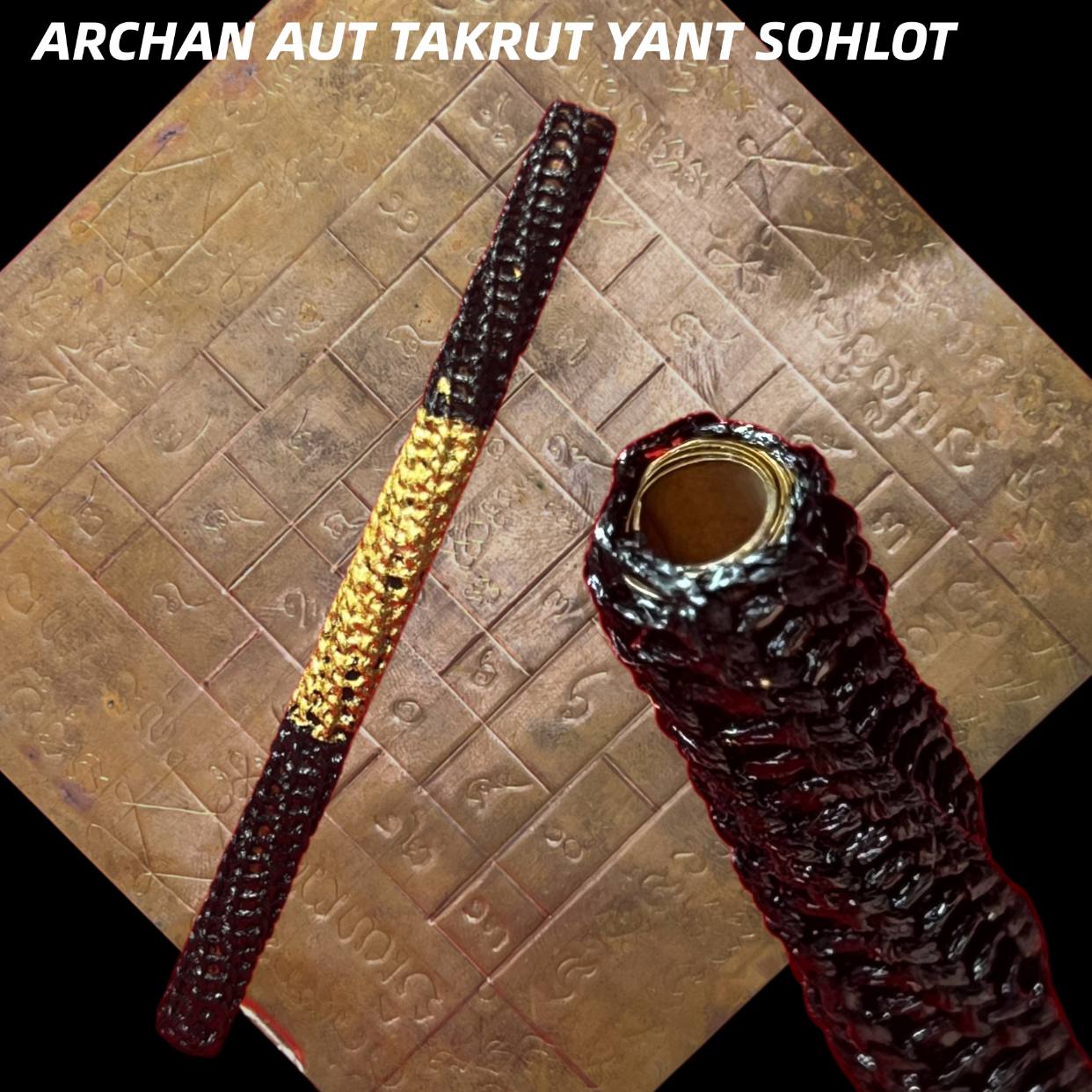 Jin Thai Fo Pai - 【Ajarn Aut｜Takrut Yant Sohlot 全方位能量符管】