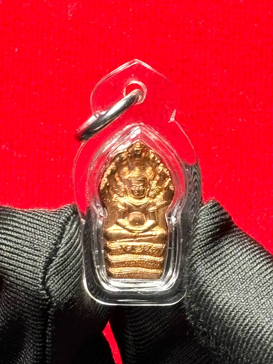 Jin Thai Fo Pai - PHRA ARCHAN TEE LEK七龙佛BE.2561（红铜材质）
