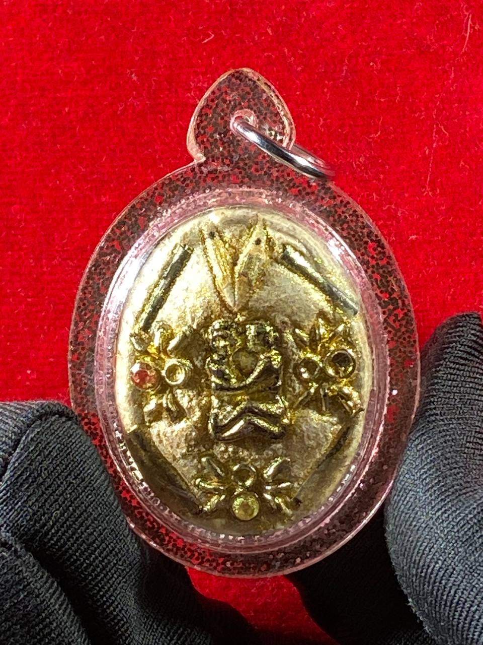 LUANG PHOR CHIAM龙婆迁九尾狐仙款式3（葱粉粉红防水壳）现物实拍 | Jin Thai Fo Pai