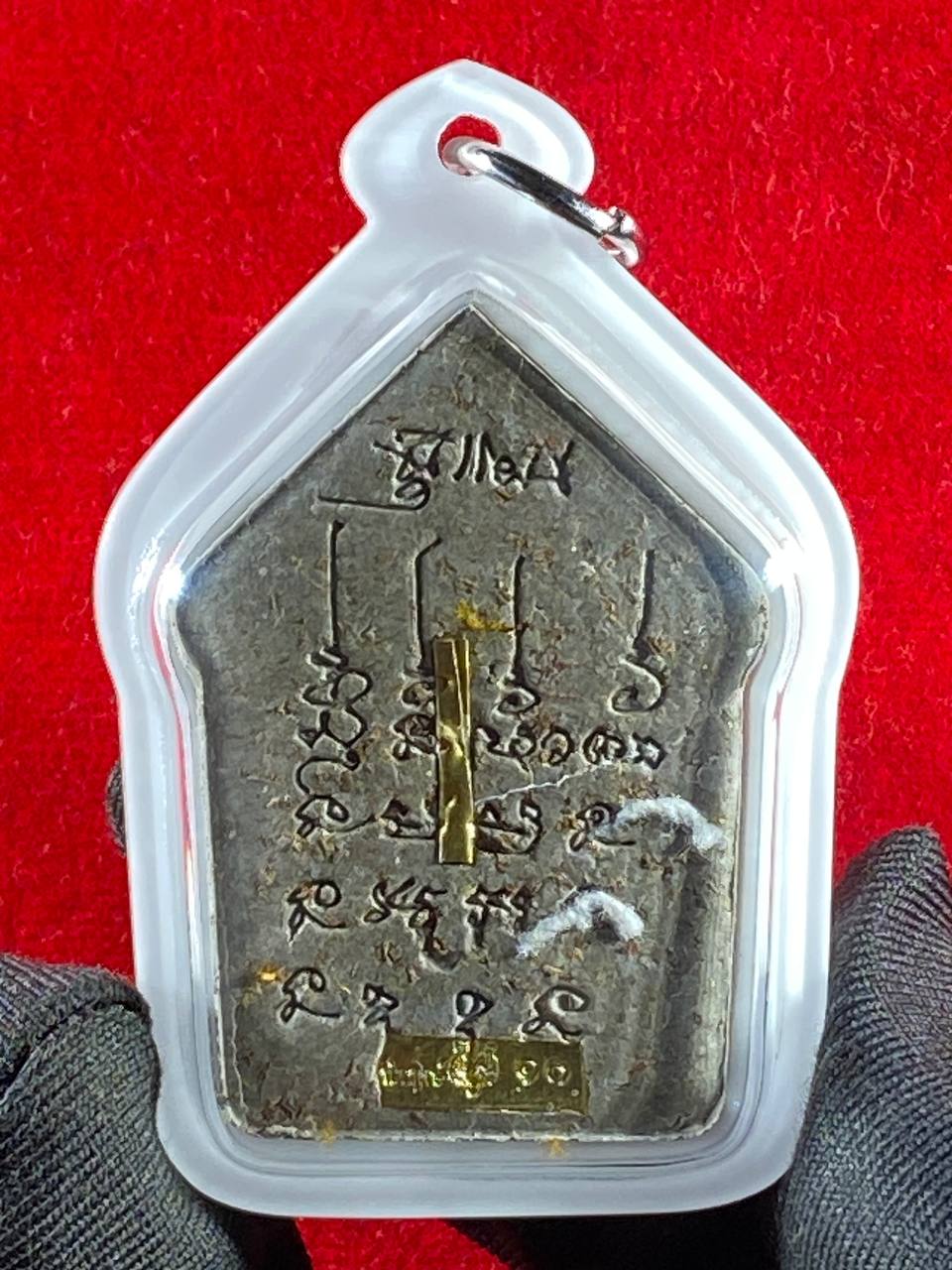 黎逸府Wat Ban Non Duea寺著名师父龙婆玛哈西拉（LP Mahasila）与阿赞布（Phra Ajarn Pu）联手督造【坤平吃睡虎 Phra Khun Phaen Suea Non Kin Model（高级Nam Lerk版）】现物实拍 | Jin Thai Fo Pai