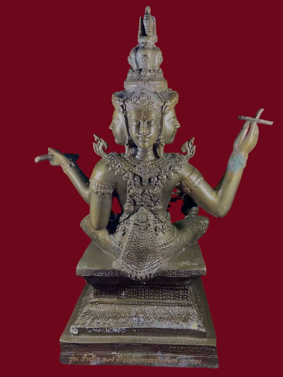 龍婆浸蘭BE2562 四面神金身(现物实拍） | Jin Thai Fo Pai