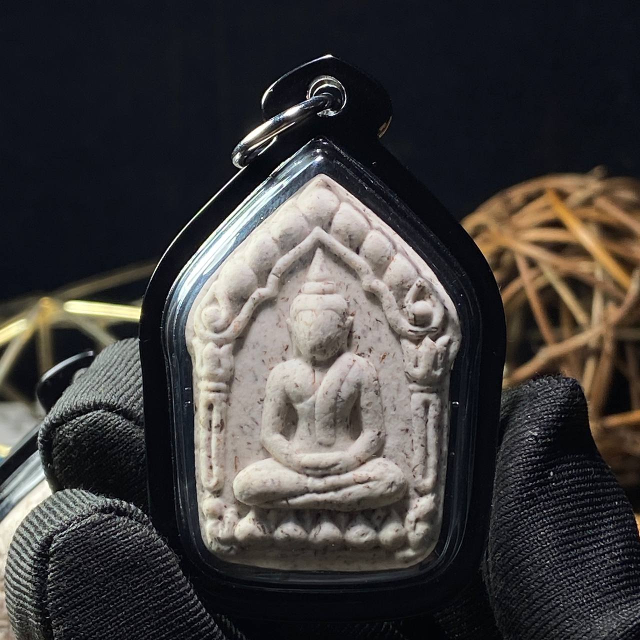 PHRA ARCHAN PRAYOOT阿占芭玉混合象精油料 坤平佛牌
 | Jin Thai Fo Pai