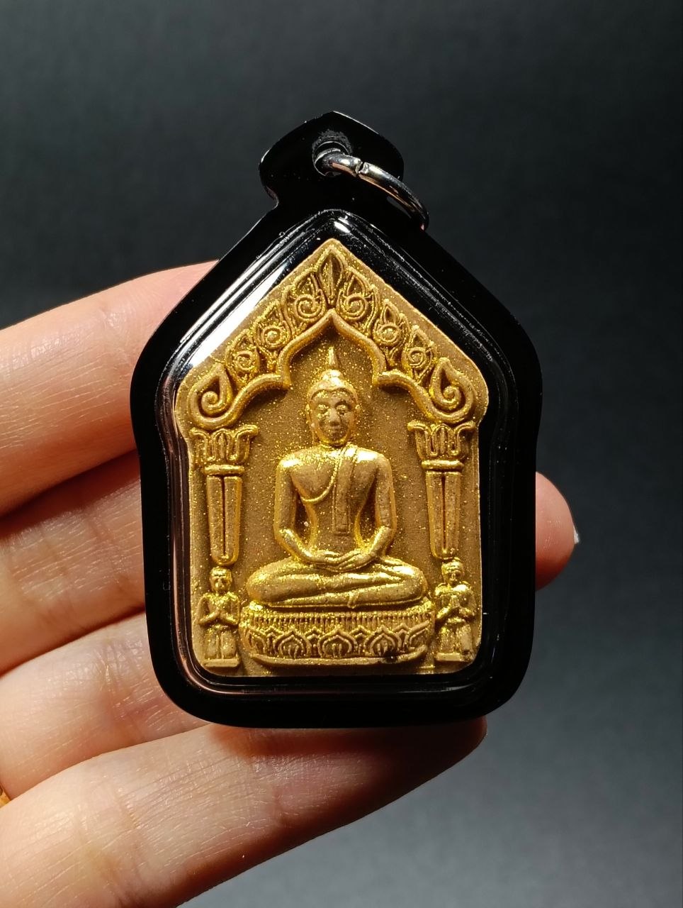 ARCHAN TOY阿赞代彩票坤平（全黑防水壳）现物实拍
 | Jin Thai Fo Pai